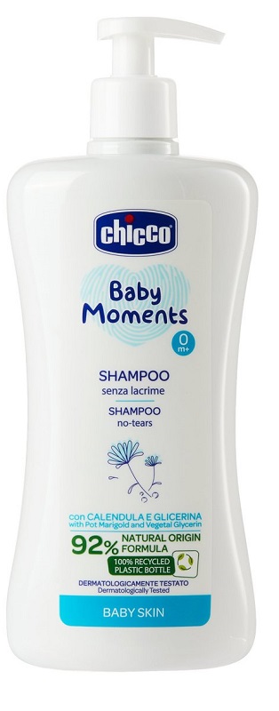 CHICCO BABY MOMENTS SHAMPOO DELICATE 500 ML - Farmacianuova.eu