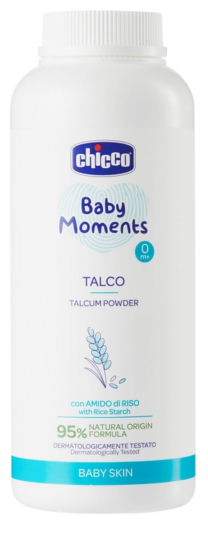 CHICCO BABY MOMENTS TALCO IN POLVERE 150 G - Farmacianuova.eu