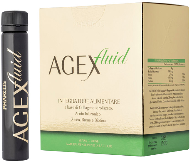AGEX FLUID PHARCOS 15 FIALE DA 25 ML - Farmacianuova.eu