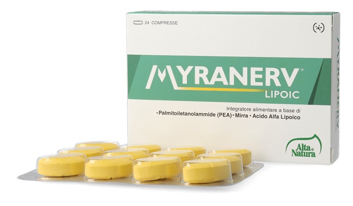 MYRANERV LIPOIC 24 COMPRESSE - Farmacianuova.eu