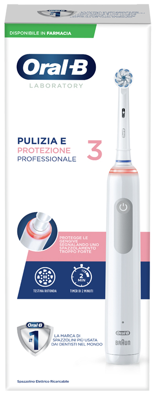 ORALB PRO 3 LABORATORY SPAZZOLINO ELETTRICO - Farmacianuova.eu