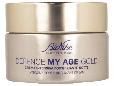 DEFENCE MY AGE GOLD CREMA INTENSIVA FORTIFICANTE NOTTE 50 ML - Farmacianuova.eu