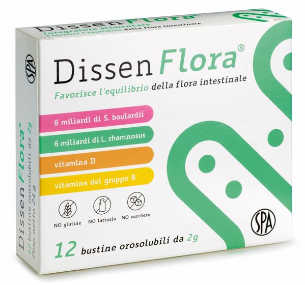 DISSEN FLORA 12 BUSTINE - Farmacianuova.eu