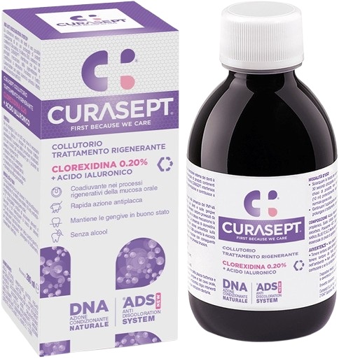 CURASEPT COLLUTORIO ADS DNA TRATTAMENTO RIGENERANTE 200 ML - Farmacianuova.eu