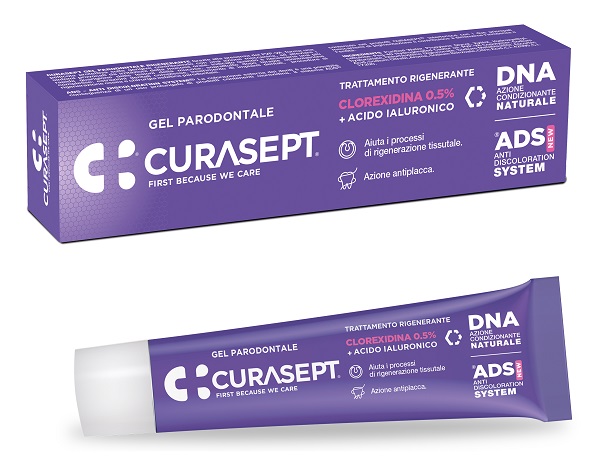 CURASEPT GEL PARODONTALE ADS DNA TRATTAMENTO RIGENERANTE 30 ML - Farmacianuova.eu