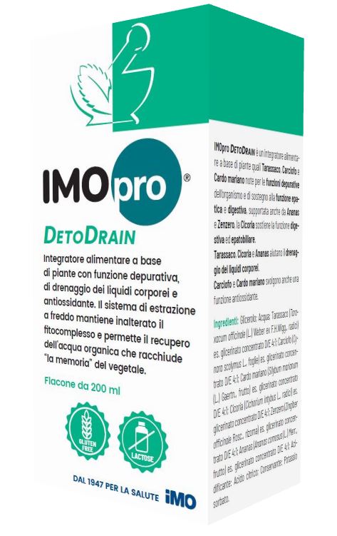 IMOPRO DETODRAIN 200 ML - Farmacianuova.eu