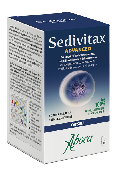 SEDIVITAX ADVANCED 30 CAPSULE - Farmacianuova.eu