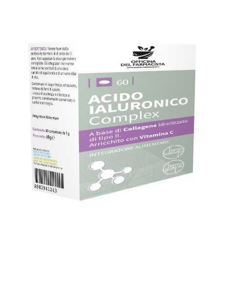 ODF ACIDO IALURONICO COMPLEX 60 COMPRESSE - Farmacianuova.eu