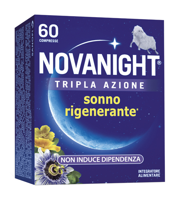 NOVANIGHT TRIPLA AZIONE SONNO RIGENERANTE 60 COMPRESSE - Farmacianuova.eu