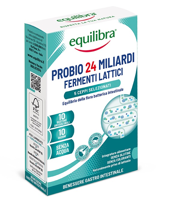 PROBIO 24 MILIARDI 10 BUSTINE ORSOLUBILI - Farmacianuova.eu