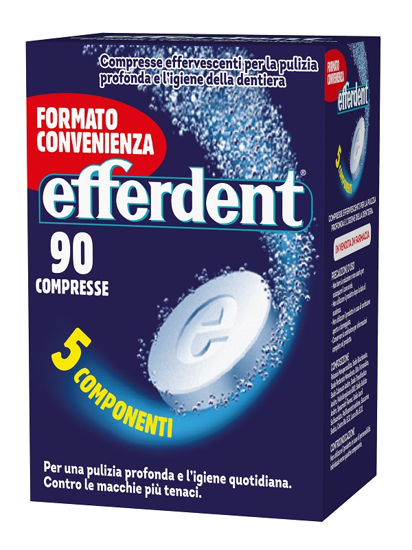 EFFERDENT 90 COMPRESSE EFFERVESCENTI - Farmacianuova.eu