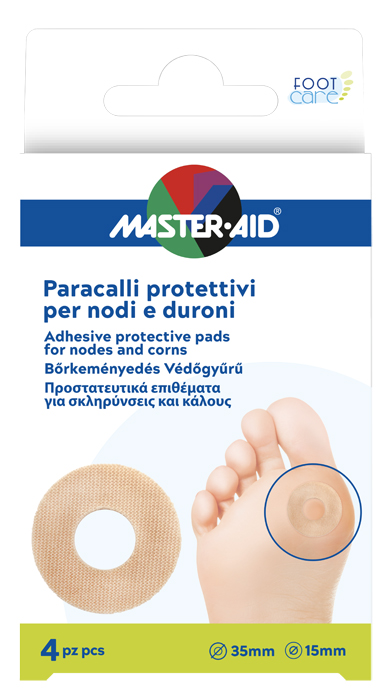 PARACALLI MASTER-AID FOOTCARE NODI E DURONI 4 PEZZI B8 - Farmacianuova.eu