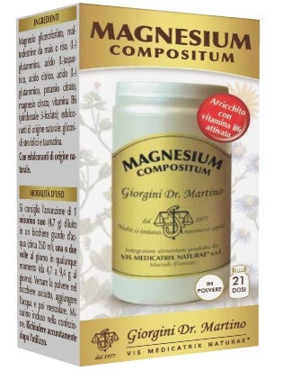 MAGNESIUM COMPOSITUM POLVERE 100 G - Farmacianuova.eu