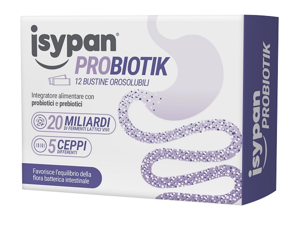 ISYPAN PROBIOTIK 12 BUSTINE OROSOLUBILI - Farmacianuova.eu