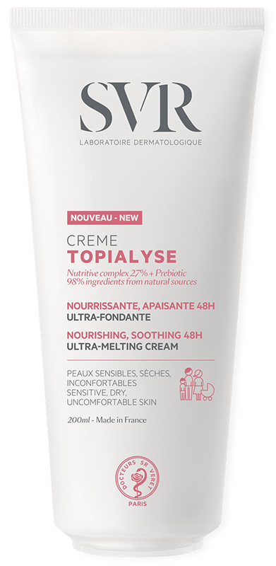 TOPIALYSE CREME NOURISHING SOOTHING 48H ULTRA MELTING PELLE SECCA E SENSIBILE 200 ML - Farmacianuova.eu