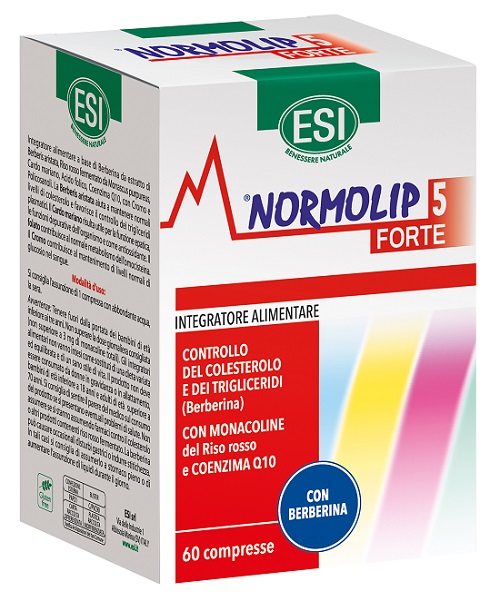 ESI NORMOLIP 5 FORTE 60 COMPRESSE - Farmacianuova.eu