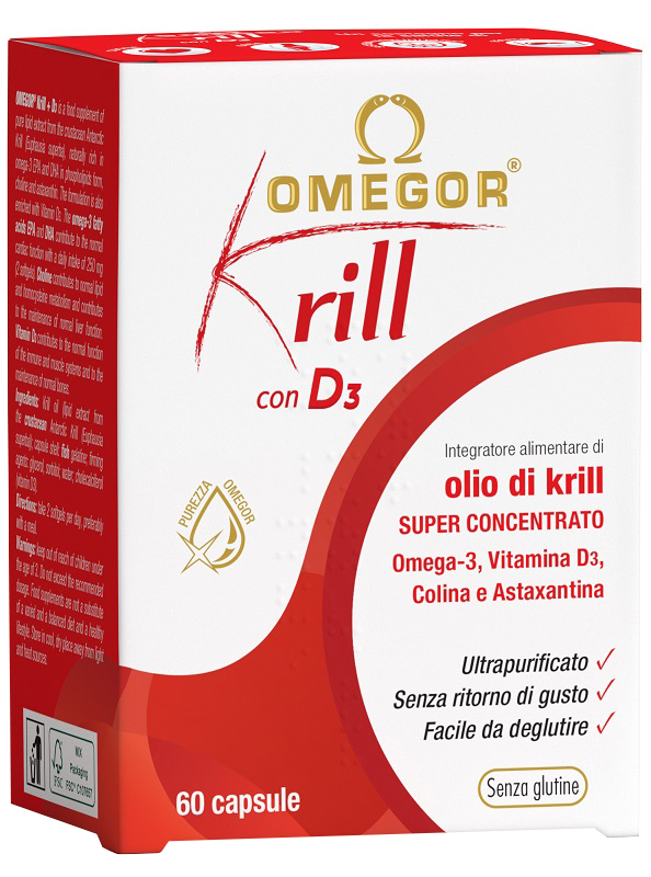 OMEGOR KRILL D3 60 CAPSULE - Farmacianuova.eu