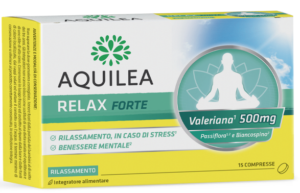 AQUILEA RELAX FORTE 15 COMPRESSE - Farmacianuova.eu