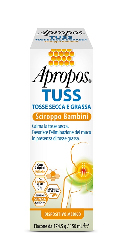 APROPOS TUSS SCIROPPO BAMBINI 150 ML - Farmacianuova.eu
