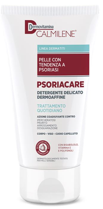 DERMOVITAMINA CALMILENE PSORIACARE DETERGENTE DELICATO DERMOAFFINE TRATTAMENTO QUOTIDIANO PER PELLE CON TENDENZA A PSORIASI 200 ML - Farmacianuova.eu