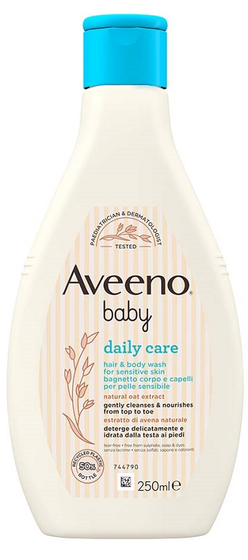 AVEENO BABY BAGNETTO TESTA PIEDI 250 ML - Farmacianuova.eu