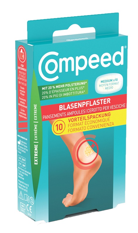 CEROTTI COMPEED PER VESCICHE MEDIO EXTREME 10 PEZZI - Farmacianuova.eu