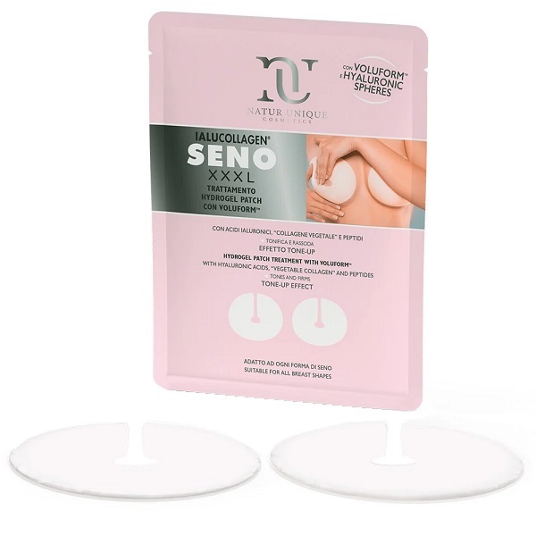 NATUR UNIQUE IALUCOLLAGEN SENO XXXL TRATTAMENTO HYDROGEL PATCH 2 PEZZI - Farmacianuova.eu