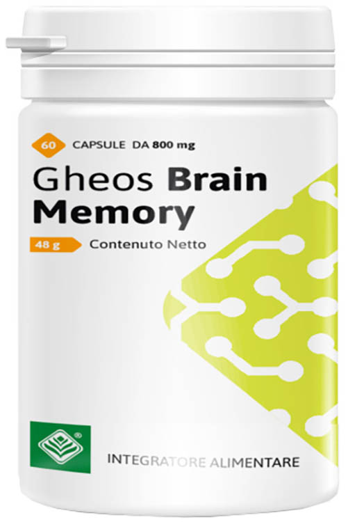 GHEOS BRAIN MEMORY 60 CAPSULE - Farmacianuova.eu