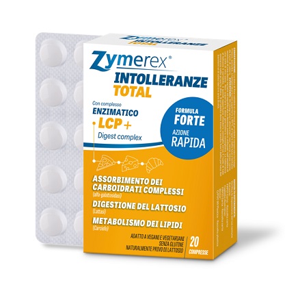 ZYMEREX INTOLLERANZE TOTAL 20 COMPRESSE - Farmacianuova.eu