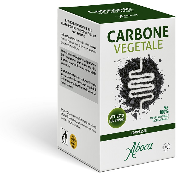 CARBONE VEGETALE 90 COMPRESSE - Farmacianuova.eu