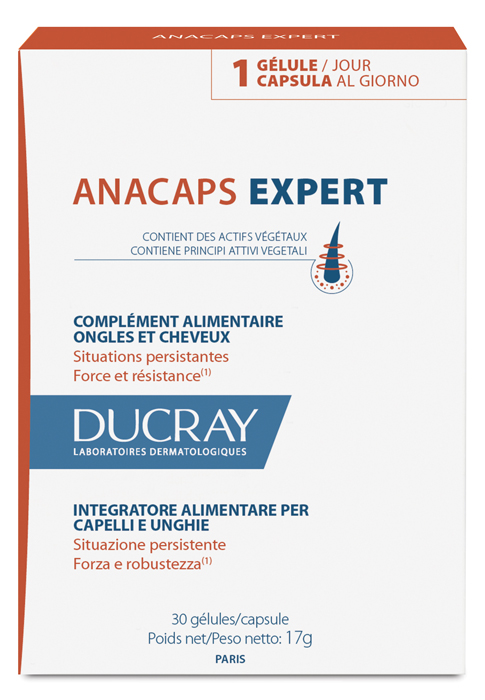 DUCRAY ANACAPS EXPERT CAPELLI E UNGHIE 30 CAPSULE - Farmacianuova.eu