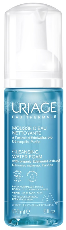 URIAGE MOUSSE D'EAU NETTOYANTE 150 ML - Farmacianuova.eu