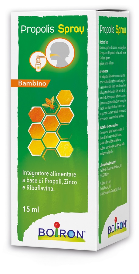 PROPOLIS SPRAY BAMBINO 15 ML - Farmacianuova.eu