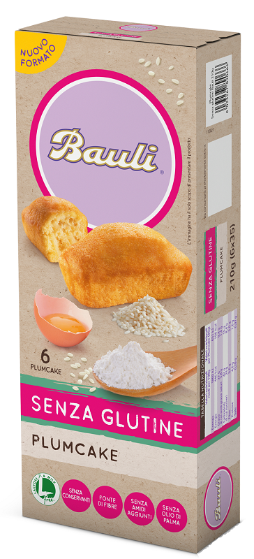 DORIA PLUMCAKE 6 PEZZI DA 35 G - Farmacianuova.eu