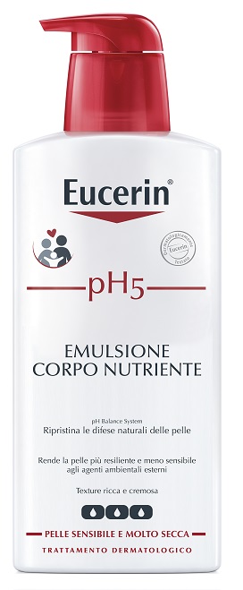 EUCERIN PH5 EMULSIONE CORPO NUTRIENTE 400 ML - Farmacianuova.eu