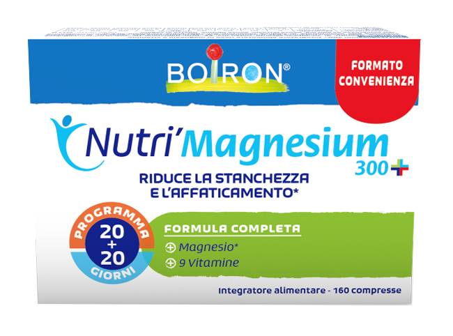 NUTRI'MAGNESIUM 300+ 160 COMPRESSE - Farmacianuova.eu