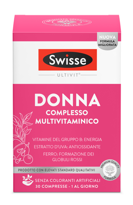 SWISSE MULTIVITAMINICO DONNA 30 COMPRESSE - Farmacianuova.eu