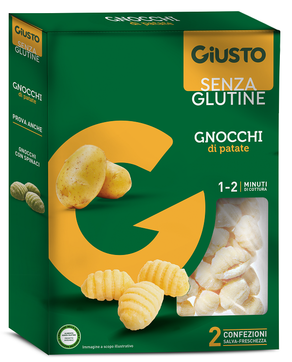GIUSTO SENZA GLUTINE GNOCCHI 2X250 G - Farmacianuova.eu