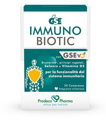 GSE IMMUNOBIOTIC 30 COMPRESSE - Farmacianuova.eu