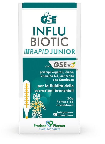 GSE INFLUBIOTIC RAPID JUNIOR 20 G - Farmacianuova.eu