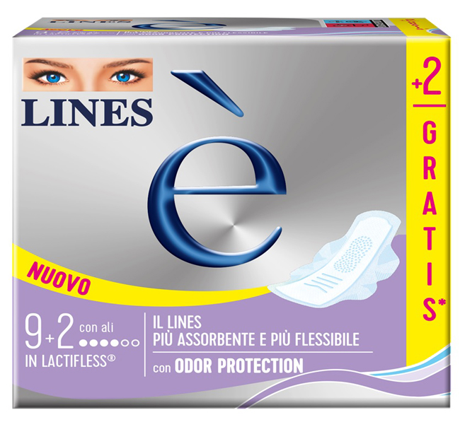 LINES E' ALI CARRY PACK 9 + 2 PEZZI - Farmacianuova.eu