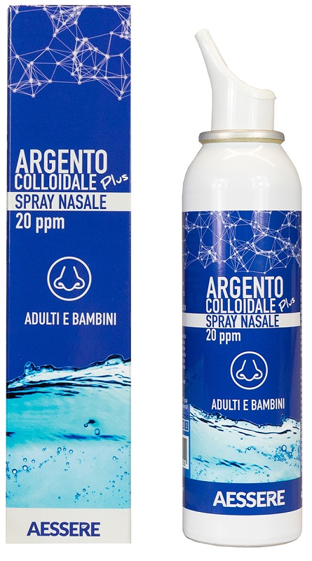 ARGENTO COLLOIDALE PLUS NASALE SPRAY 20 PPM 100 ML - Farmacianuova.eu