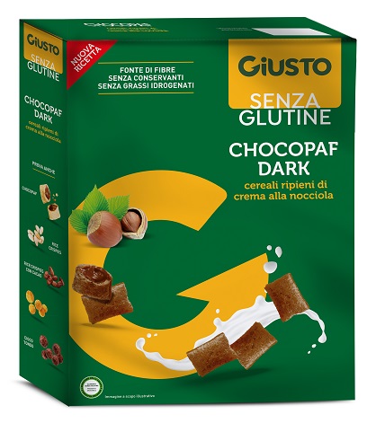 GIUSTO SENZA GLUTINE CHOCOPAFF DARK 300 G - Farmacianuova.eu