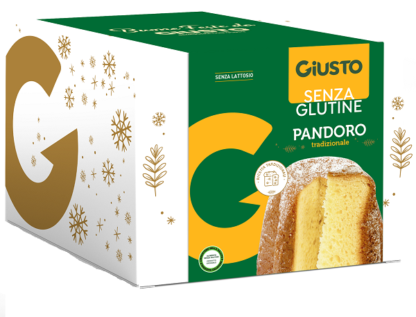 GIUSTO SENZA GLUTINE PANDORO 400 G - Farmacianuova.eu