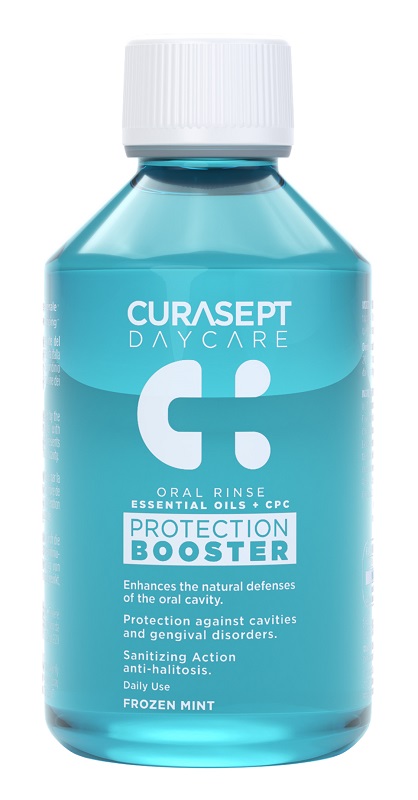 CURASEPT DAYCARE COLLUTORIO PROTECTION BOOSTER FROZEN MINT 100 ML - Farmacianuova.eu