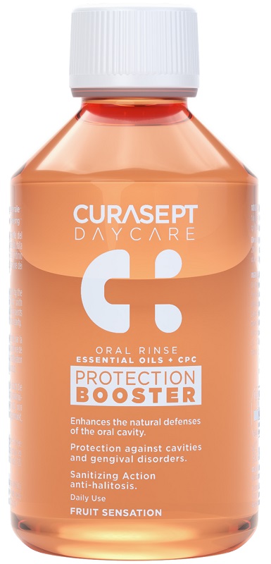 CURASEPT DAYCARE COLLUTORIO PROTECTION BOOSTER FRUIT SENSATION 100 ML - Farmacianuova.eu