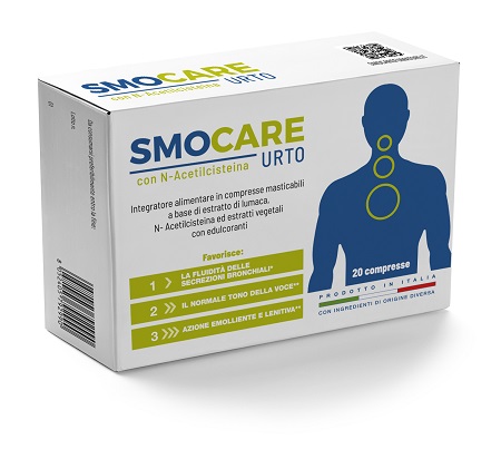 SMOCARE FUMATORI URTO 20 COMPRESSE CON N-ACETILCISTEINA - Farmacianuova.eu