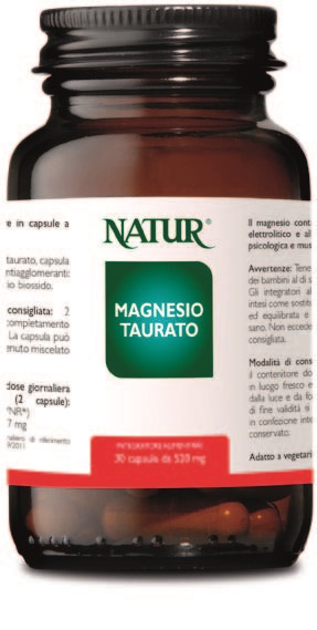 MAGNESIO TAURATO 30 CAPSULE - Farmacianuova.eu