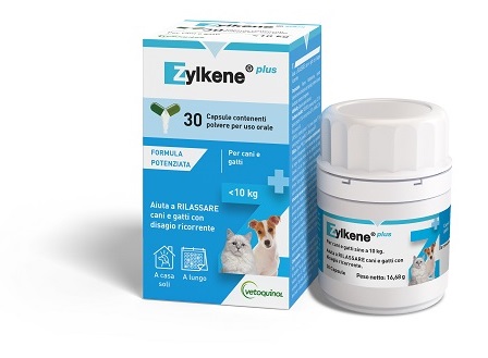 ZYLKENE PLUS CANI/GATTI 10 KG 30 CAPSULE - Farmacianuova.eu