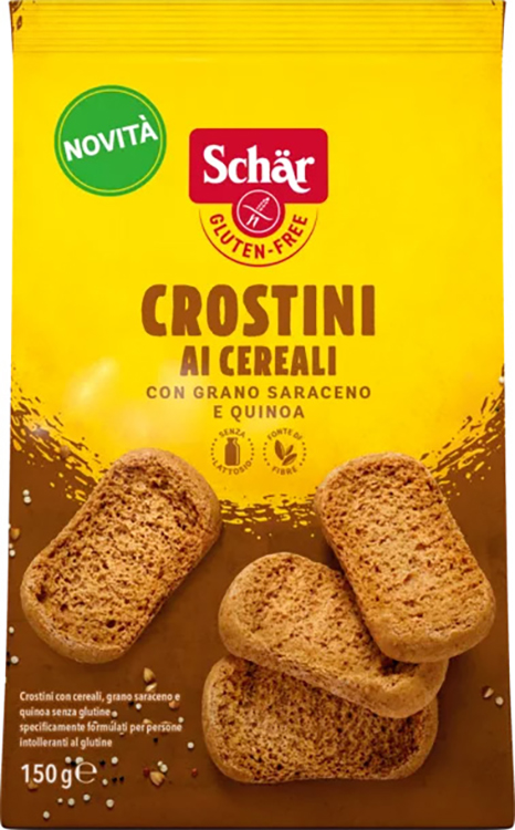 SCHAR CROSTINI AI CEREALI 150 G - Farmacianuova.eu